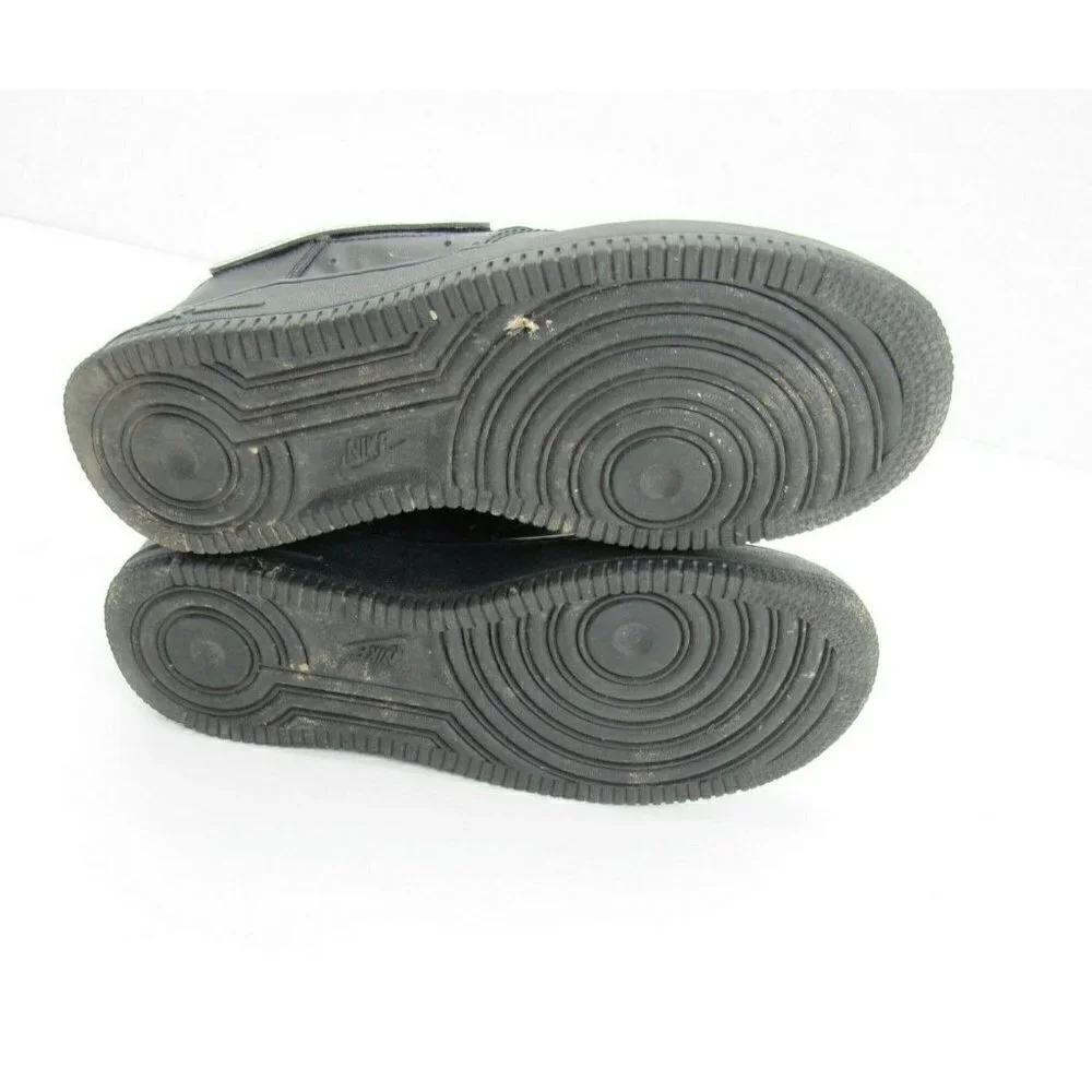 Nike Air Force 1 LV8 3 (GS) Swoosh Pack Black Silver AR7446-001 Size 5.5Y‎
